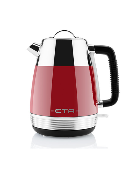 ETA Storio Kettle ETA918690030 Standard, 2150 W, 1.7 L, Stainless steel, 360° rotational base, Red