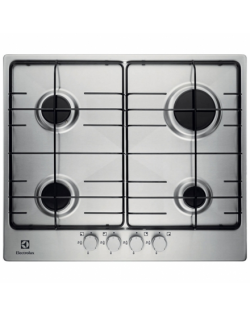 Electrolux EGG16242NX Gas, Number of burners/cooking zones 4, Stainless steel,
