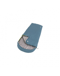 Outwell Campion, Sleeping Bag, 215 x 80 cm, 2 way open - auto lock, L-shape, Ocean Blue
