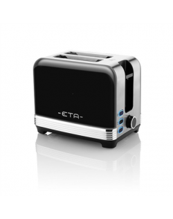 ETA STORIO Toaster ETA916690020 Power 930 W, Housing material Stainless steel, Black