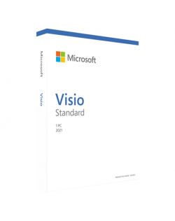 Microsoft Visio Std 2021 Windows D86-05954, Medialess, English