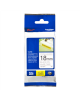 Brother TZe-S241 Strong Adhesive Laminated Tape Black on White, TZe, 8 m, 1.8 cm