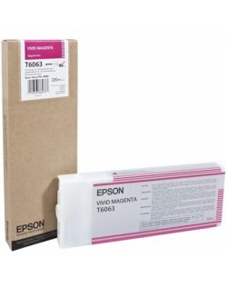 Epson T606300 Ink Cartridge, Vivid Magenta