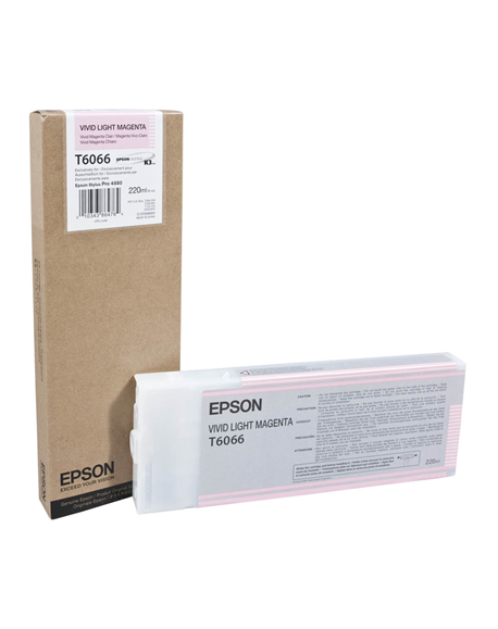 Epson T606600 Ink Cartridge, Vivid Light Magenta