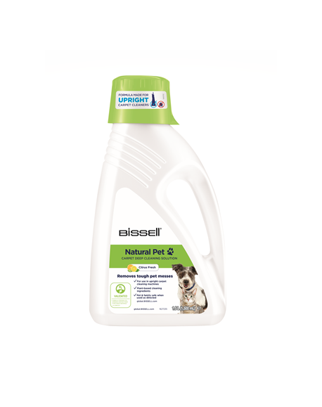 Bissell Upright Carpet Cleaning Solution Natural Wash and Refresh Pet 1500 ml