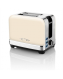 ETA STORIO Toaster ETA916690040 Power 930 W, Housing material Stainless steel, Beige