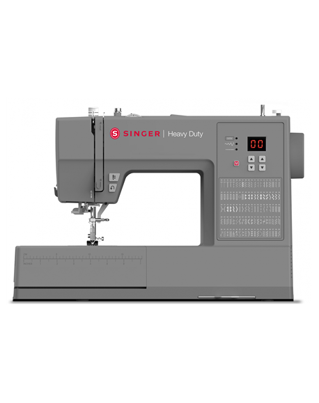 Singer Sewing Machine HD6605C Heavy Duty Number of stitches 100, Number of buttonholes 6, Grey