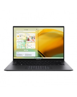 Asus Zenbook 14 UM3402YA-KM186W Black, 14 ", OLED, 2.8K, 2880 x 1800, Gloss, AMD Ryzen 5, 5625U, 8 GB, LPDDR4X on board, SSD 1000 GB, AMD Radeon Graphics, No Optical drive, Windows 11 Home, 802.11ax, Bluetooth version 5.0, Keyboard language English, Keyboard backlit, Warranty 24 month(s), Battery warranty 12 month(s)