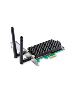 TP-LINK Archer T6E, Dual Band PCI Express Adapter 2.4GHz/5GHz, 802.11ac, 400+867 Mbps, 2xDetachable antennas