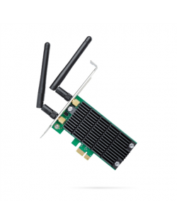 TP-LINK Archer T4E, Dual Band PCI Express Adapter 2.4GHz/5GHz, 802.11ac, 300+867 Mbps, 2xDetachable antennas