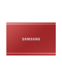 Samsung Portable SSD T7 500 GB, USB 3.2, Red