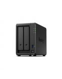 Synology DS723+ 2-bay/AMD Ryzen R1600/2-core 2.6 (base)/3.1 (turbo) GHz/2GB DDR4/2 x 3.5"xHot swap/2x1GbE/1xUSB3.2/eSATA/RAID 0,1/3Y