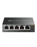 TP-LINK Switch TL-SG105E Web Management, Desktop, 1 Gbps (RJ-45) ports quantity 5, Power supply type External