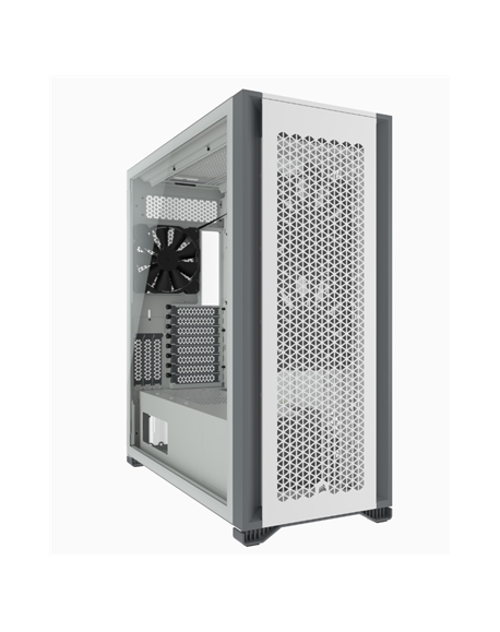 Corsair Tempered Glass PC Case 7000D AIRFLOW Side window, White, Full-Tower, Power supply included No