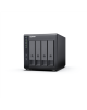 QNAP 4-Bay TR-004 Up to 4 HDD/SSD Hot-Swap, Micro processor with hardware RAID, 1 x Type-C USB 3.2 Gen 1 (USB 3.2 Gen 1)