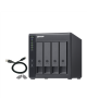 QNAP 4-Bay TR-004 Up to 4 HDD/SSD Hot-Swap, Micro processor with hardware RAID, 1 x Type-C USB 3.2 Gen 1 (USB 3.2 Gen 1)