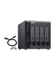 QNAP 4-Bay TR-004 Up to 4 HDD/SSD Hot-Swap, Micro processor with hardware RAID, 1 x Type-C USB 3.2 Gen 1 (USB 3.2 Gen 1)