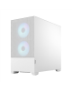 Fractal Design Pop Mini Air RGB White TG Clear Tint, mATX, Mini ITX, Power supply included No