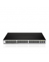 D-LINK DGS-1210-52, Gigabit Smart Switch with 48 10/100/1000Base-T ports and 4 Gigabit MiniGBIC (SFP) ports, 802.3x Flow Control, 802.3ad Link Aggregation, 802.1Q VLAN, 802.1p Priority Queues, Port mirroring, Jumbo Frame support, 802.1D STP, ACL, LLDP, Cable Diagnostics, Auto Surveillance VLAN, Auto Voice VLAN D-Link