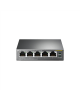 TP-LINK Switch TL-SG1005P Unmanaged, Desktop, 1 Gbps (RJ-45) ports quantity 5, PoE ports quantity 4, Power supply type External