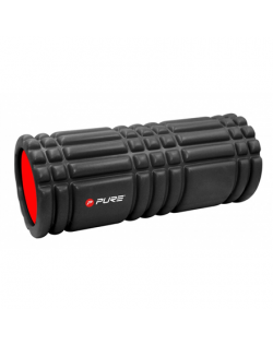 Pure2Improve Ribbed Training Roller Black