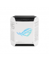 Asus Wifi 6 802.11ax Tri-band Gigabit Gaming Mesh Router GT6 ROG Rapture (1-Pack) 802.11ax, 10/100/1000 Mbit/s, Ethernet LAN (RJ-45) ports 3, Antenna type Internal, White