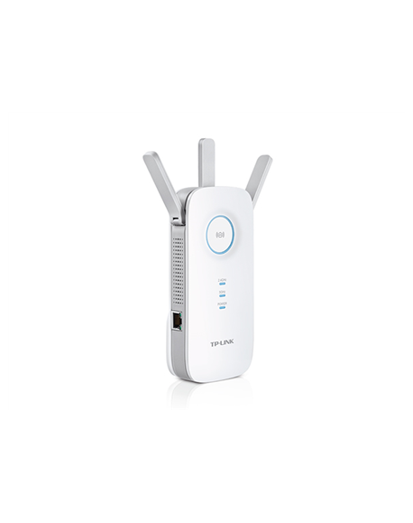 TP-LINK Extender RE450 802.11ac, 2.4GHz/5GHz, 450+1300 Mbit/s, 10/100/1000 Mbit/s, Ethernet LAN (RJ-45) ports 1, Antenna type 3x