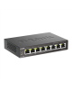 D-Link 8-Port Gigabit PoE Switch DGS-1008P Unmanaged, Desktop