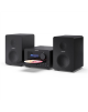 Sharp XL-B520D(BK) Tokyo Hi-Fi Micro System 2.0, FM/DAB/DAB+/USB, CD, Bluetooth 5.0, Aux-in, Black