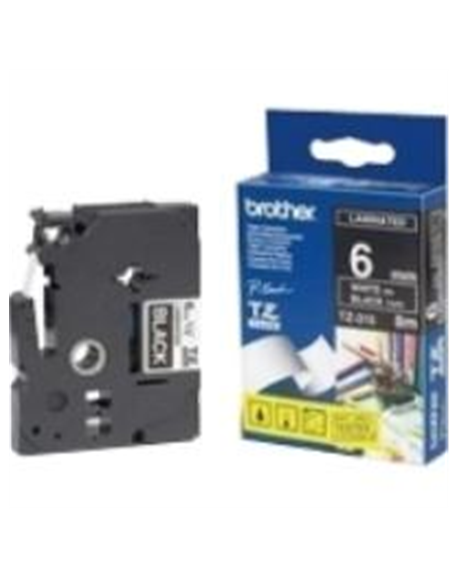 Brother TZe-315 Laminated tape White on Black, TZe, 0.6 cm, 8 m