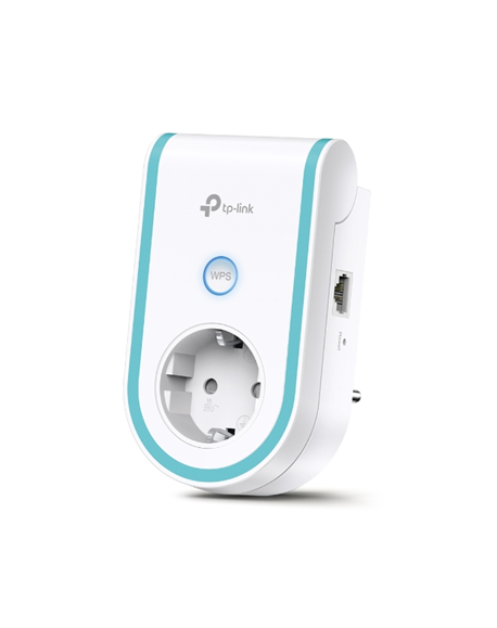 TP-LINK Extender RE365 802.11ac, 2.4GHz/5GHz, 300+867 Mbit/s, 10/100 Mbit/s, Ethernet LAN (RJ-45) ports 1, Antenna type 2xExtern