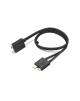 Lenovo ThinkPad Thunderbolt 4 WorkStation Dock Split Cable 4X91K16970 Black, 0.7 m