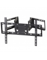 Gembird Full-motion TV Wall Mount WM-80ST-02 37-80 ", Maximum weight (capacity) 60 kg, Black