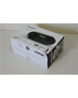 SALE OUT. Sony ZS-RS60BT CD Boombox with Bluetooth Sony ZS-RS60BT DAMAGED PACKAGING, CD player, Bluetooth