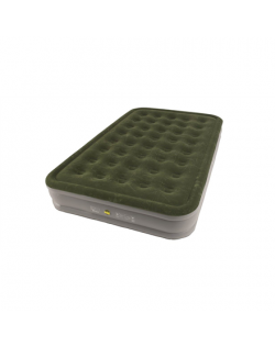 Outwell Excellent Double Sleeping Mat, Flock, 300 mm, Dark Leaf and Grey
