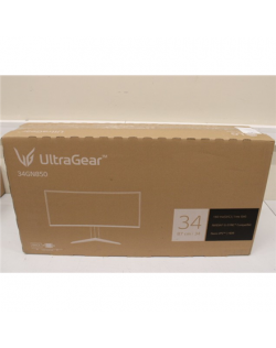 SALE OUT. LG 34GN850-B 34” IPS/3440x1440/21:9/1ms/400cd/m2/ HDMI DP USB LG UNPACKED