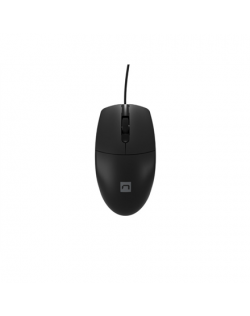 Natec Mouse Ruff Plus Wired, Black