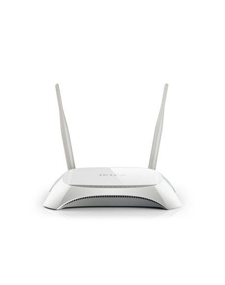 TP-LINK 3G/4G Router TL-MR3420 802.11n, 300 Mbit/s, 10/100 Mbit/s, Ethernet LAN (RJ-45) ports 4, 3G/4G via optional USB adapter,