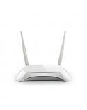 TP-LINK 3G/4G Router TL-MR3420 802.11n, 300 Mbit/s, 10/100 Mbit/s, Ethernet LAN (RJ-45) ports 4, 3G/4G via optional USB adapter, Antenna type 2xExternal, 1xUSB 2.0