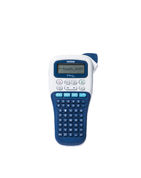 Brother Label Printer PTH-107BRE1 Mono, Thermal, White/ Blue