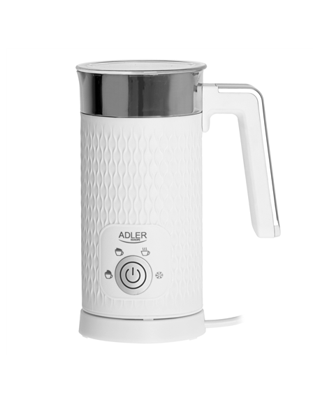 Adler Milk frother AD 4494 500 W, White