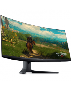 Dell Gaming Monitor AW3423DWF 34 ", UWQHD, 3440 x 1440, 21:9, 0.1 ms, 250 cd/m², Black, 165 Hz, HDMI ports quantity 1