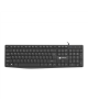 Natec Keyboard Nautilus NKL-1950 Wired, US, USB Type-A, Black