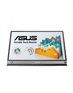 Asus MB16AMT 15.6 ", Touchscreen, IPS, FHD, 16:9, 250 cd/m², Dark gray