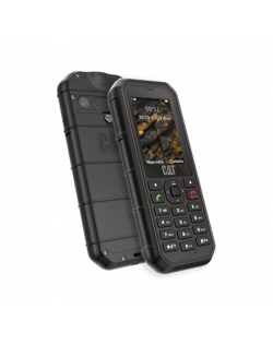 CAT B26 Black, 2.4 ", TFT, 240 x 320, 8 MB, 8 MB, microSD, Single SIM, Main camera 2 MP, 1500 mAh