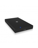 Raidsonic ICY BOX IB-200T-C3 Enclosure for 1x SSD/HHD with USB 3.2 Gen 1 Type-A/Type-C combi-cable