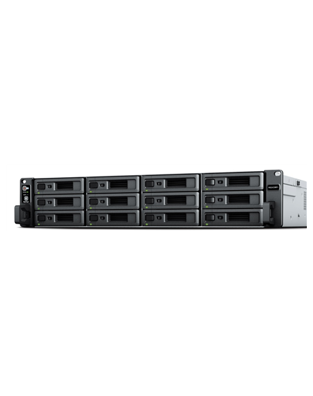 Synology RackStation RS2423+ 12-bay V1780B, Processor frequency 3.6 GHz, 8 GB, DDR4, 0,1,5,6,10,Hybr, 1x10GbE, 2x1GbE, 2xUSB 3.2