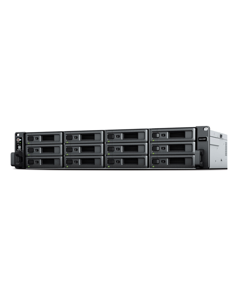 Synology RackStation RS2423RP+ (redundant power) 12-bay V1780B, Processor frequency 3.6 GHz, 8 GB, DDR4, 0,1,5,6,10,Hybr, 1x10Gb
