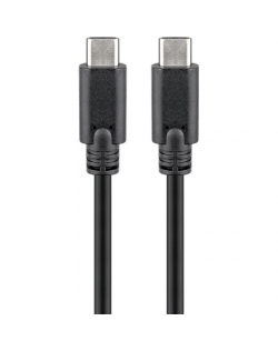 Goobay 38873 USB-C cable (USB 3.2 generation 2x2, 5A) Black