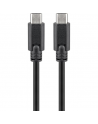 Goobay 38873 USB-C cable (USB 3.2 generation 2x2, 5A) Black